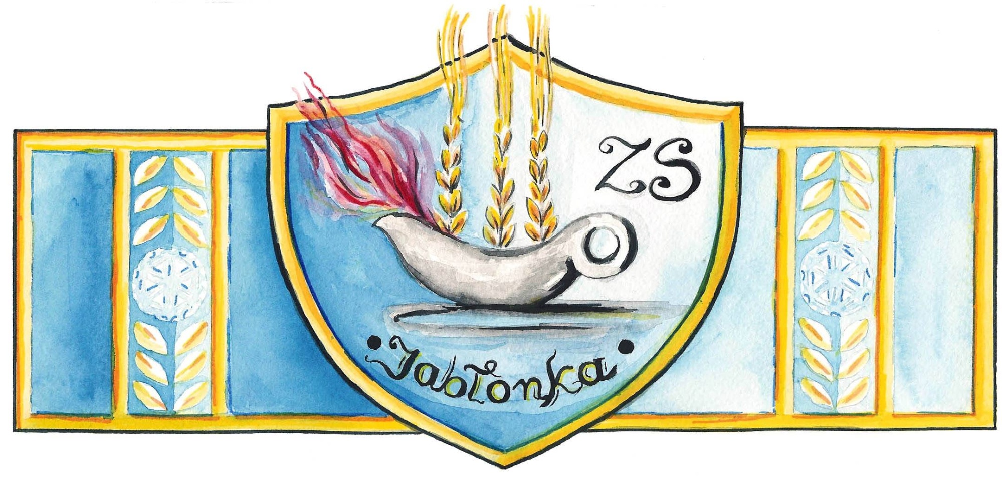 Zespół Szkół Jabłonka school emblem